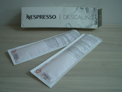 Nespresso box descaling - box, of