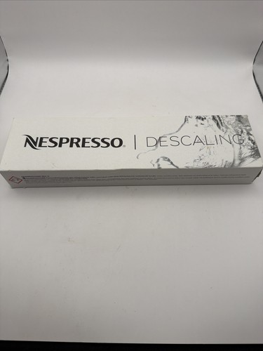 Nespresso descaling sachets - descaling,