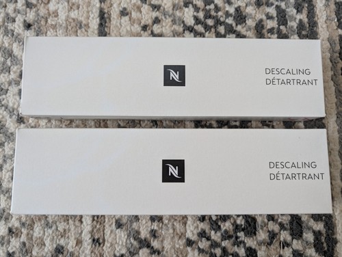 Nespresso descaling kit 2 - descaling,